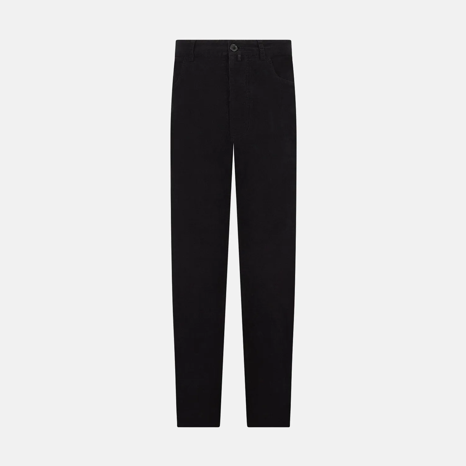 Navy Corduroy Charles Trousers sold by Turnbull & Asser