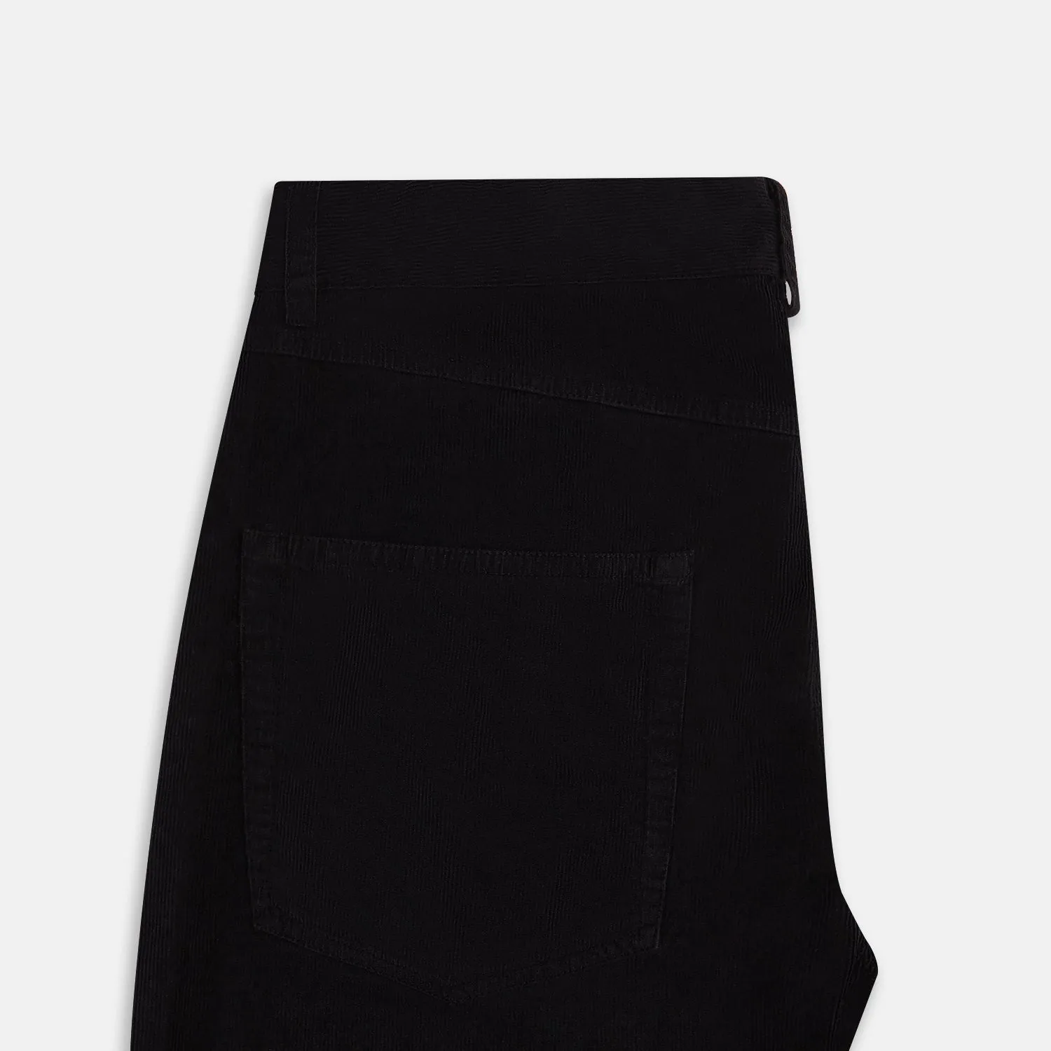 Navy Corduroy Charles Trousers sold by Turnbull & Asser product image thumbnail 5