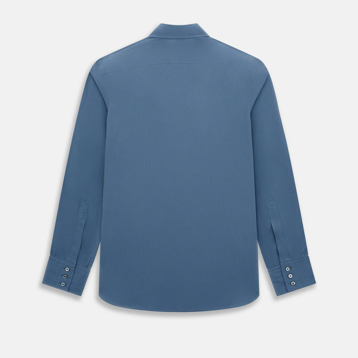 Steel Grey Pinstripe Westminster Shirt sold by Turnbull & Asser product image thumbnail 3