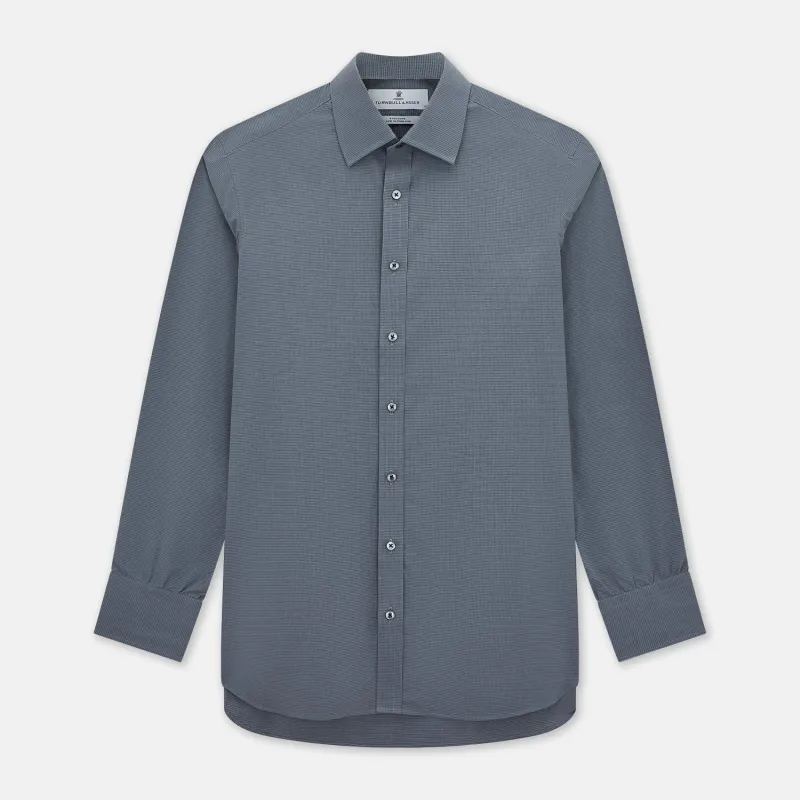 SHIRTS RF NEW T&A COLLAR 3BC GREY MULTI CHK sold by Turnbull & Asser