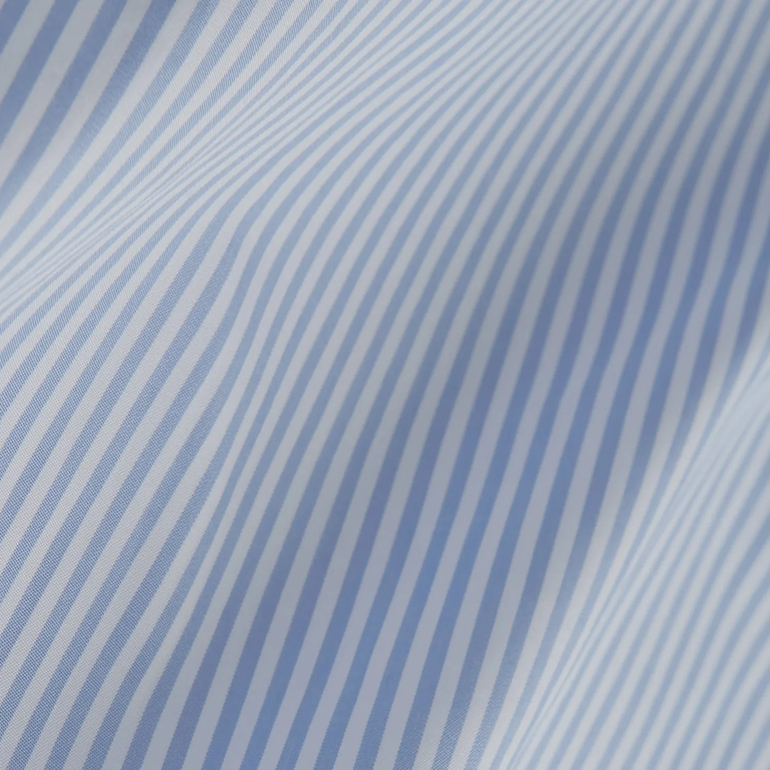 Light Blue Bengal Stripe Shirt with T&A Collar and 3-Button Cuffs sold by Turnbull & Asser product image thumbnail 4