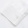 White Weekend Fit Linen Finch Shirt With Derby Collar And Chest Pocket sold by Turnbull & Asser