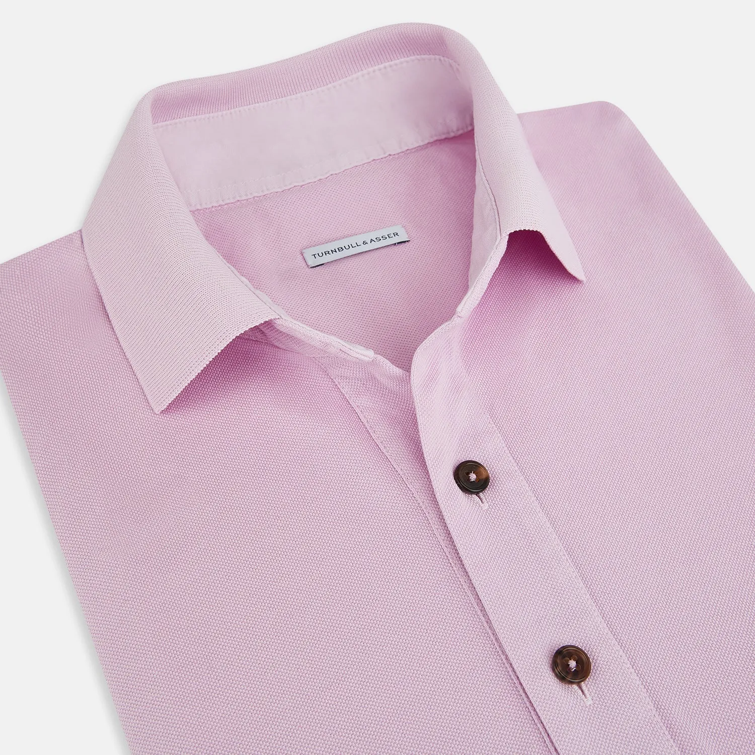 Pink Polo Shirt sold by Turnbull & Asser product image thumbnail 2