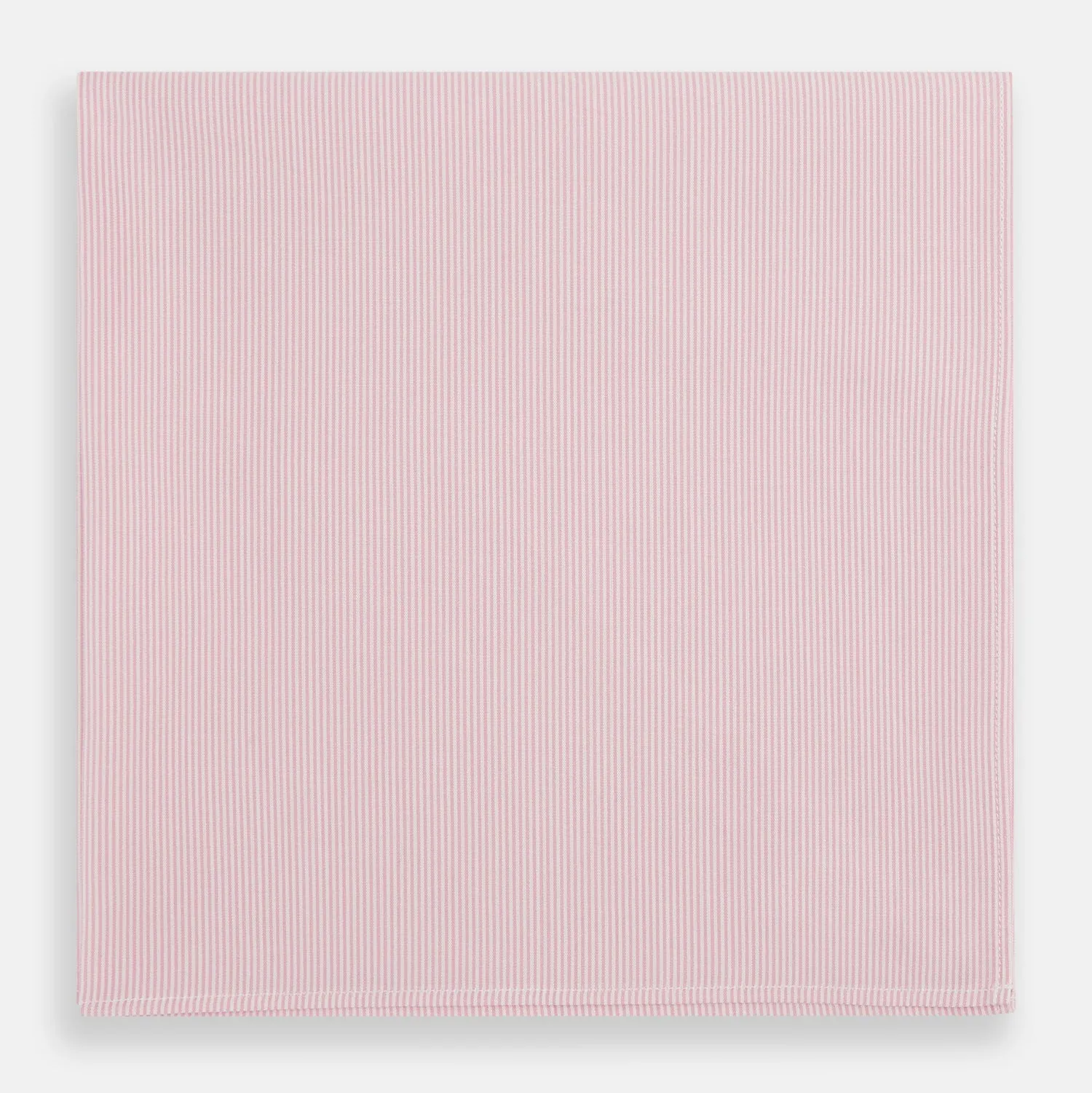 Pink Pencil Stripe Handkerchief sold by Turnbull & Asser