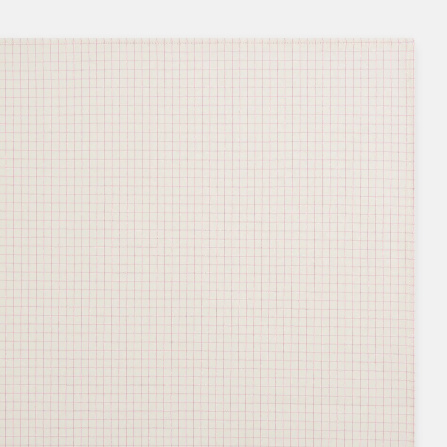 Pink Graph Check Handkerchief sold by Turnbull & Asser product image thumbnail 2
