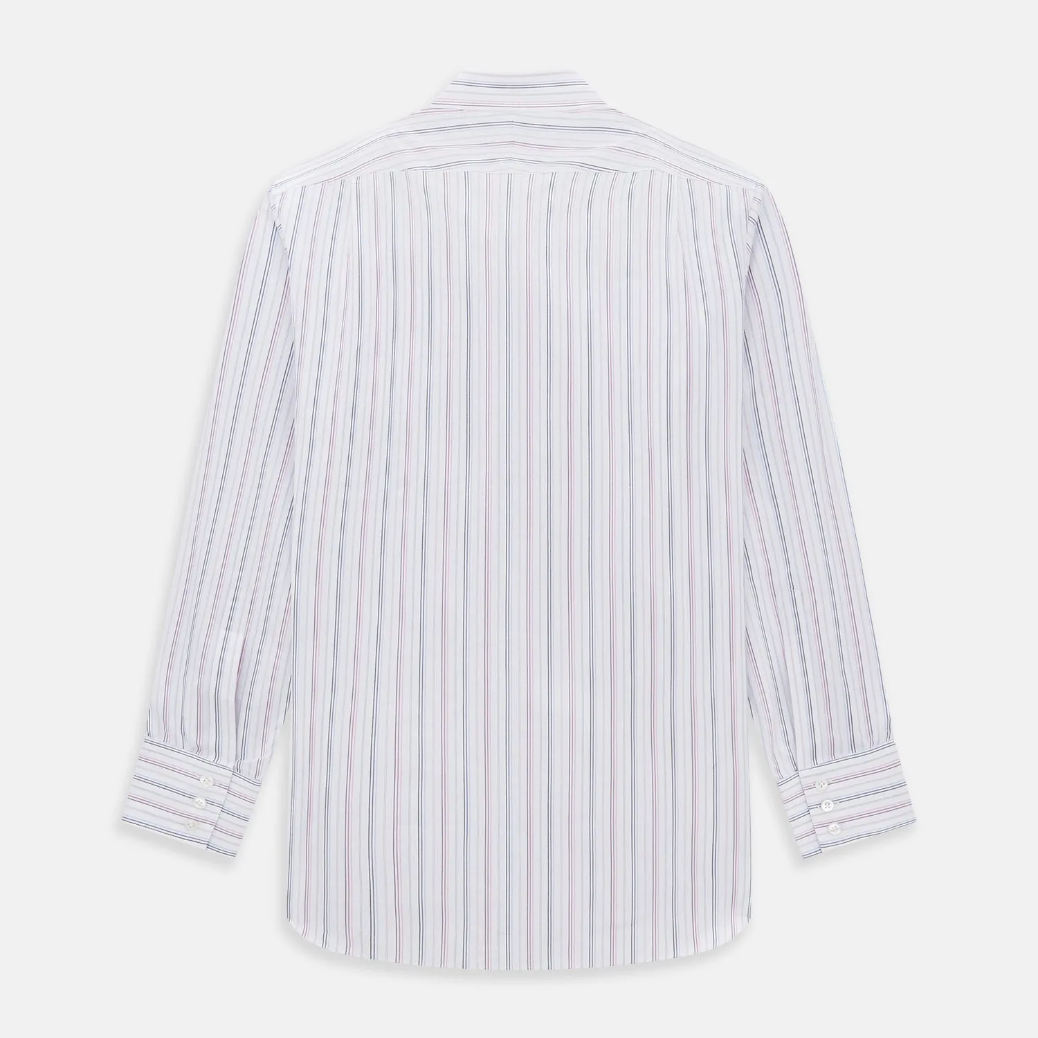Purple and Blue Multi Stripe Mayfair Shirt sold by Turnbull & Asser product image thumbnail 5