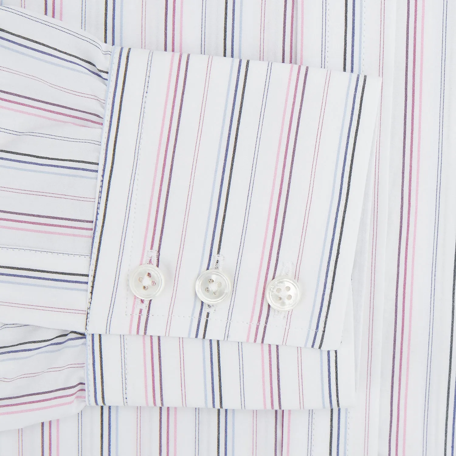 Purple and Blue Multi Stripe Mayfair Shirt sold by Turnbull & Asser product image thumbnail 3