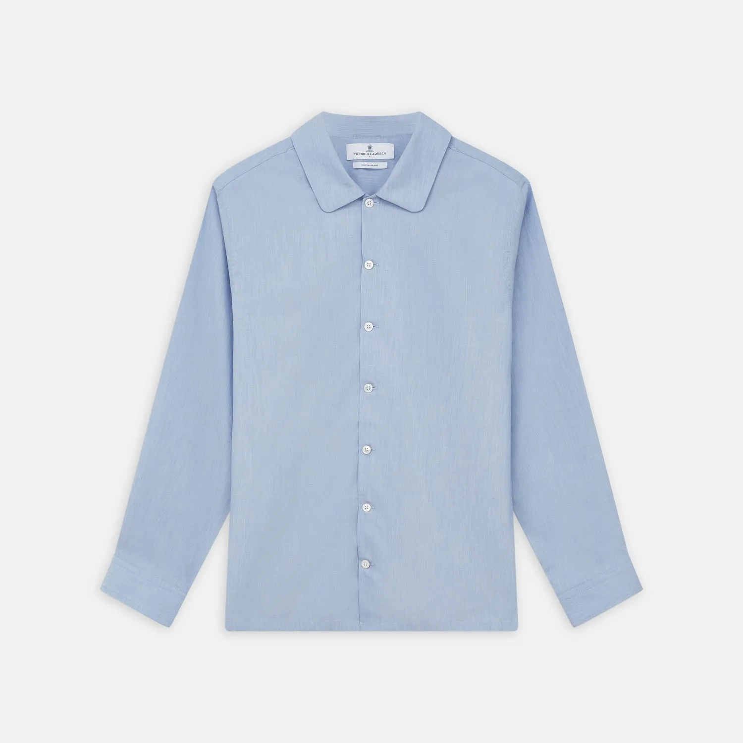 Slate Blue Chambray Holiday Fit Fellows Shirt sold by Turnbull & Asser