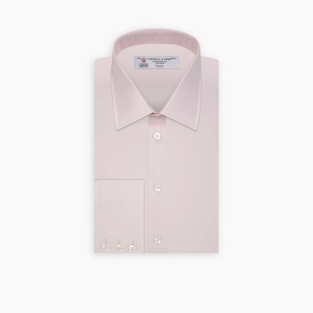 Pink Cotton Shirt with T&A Collar and 3-Button Cuffs sold by Turnbull & Asser product image thumbnail 4