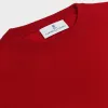 Deep Red Crew Neck Cashmere Jumper sold by Turnbull & Asser