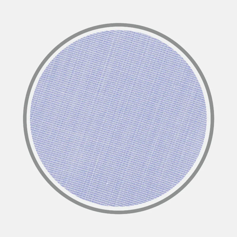 Blue End-on-End Cotton Fabric sold by Turnbull & Asser