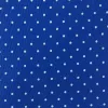 Royal Blue and White Small Spot Printed Silk Tie sold by Turnbull & Asser