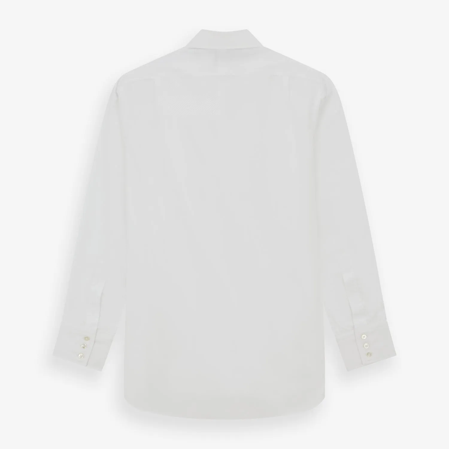 Two-Fold 200 White Cotton Shirt with T&A Collar and 3-Button Cuffs sold by Turnbull & Asser product image thumbnail 5