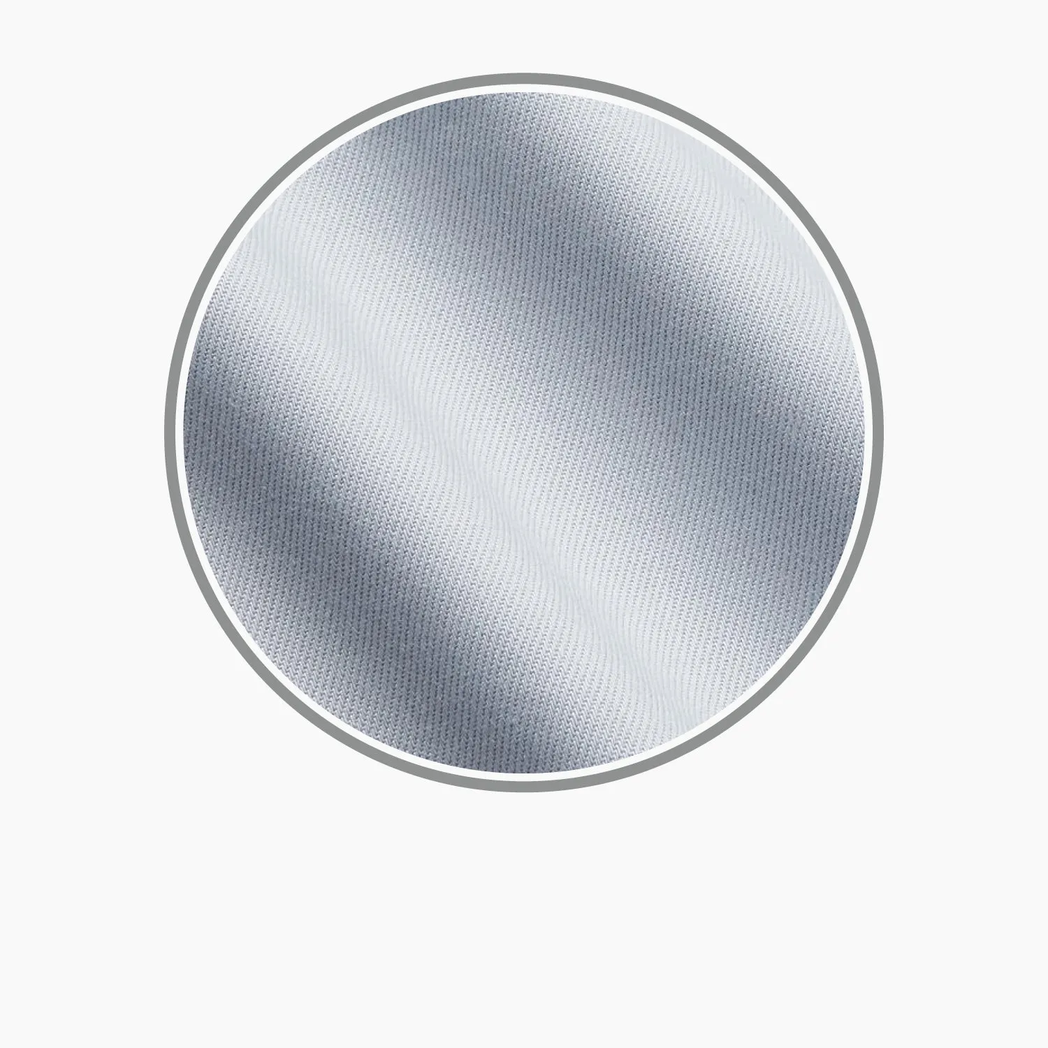 Plain Grey Cotton Fabric sold by Turnbull & Asser product image thumbnail 3