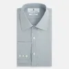 Pale Blue Fine Check Mayfair Shirt sold by Turnbull & Asser