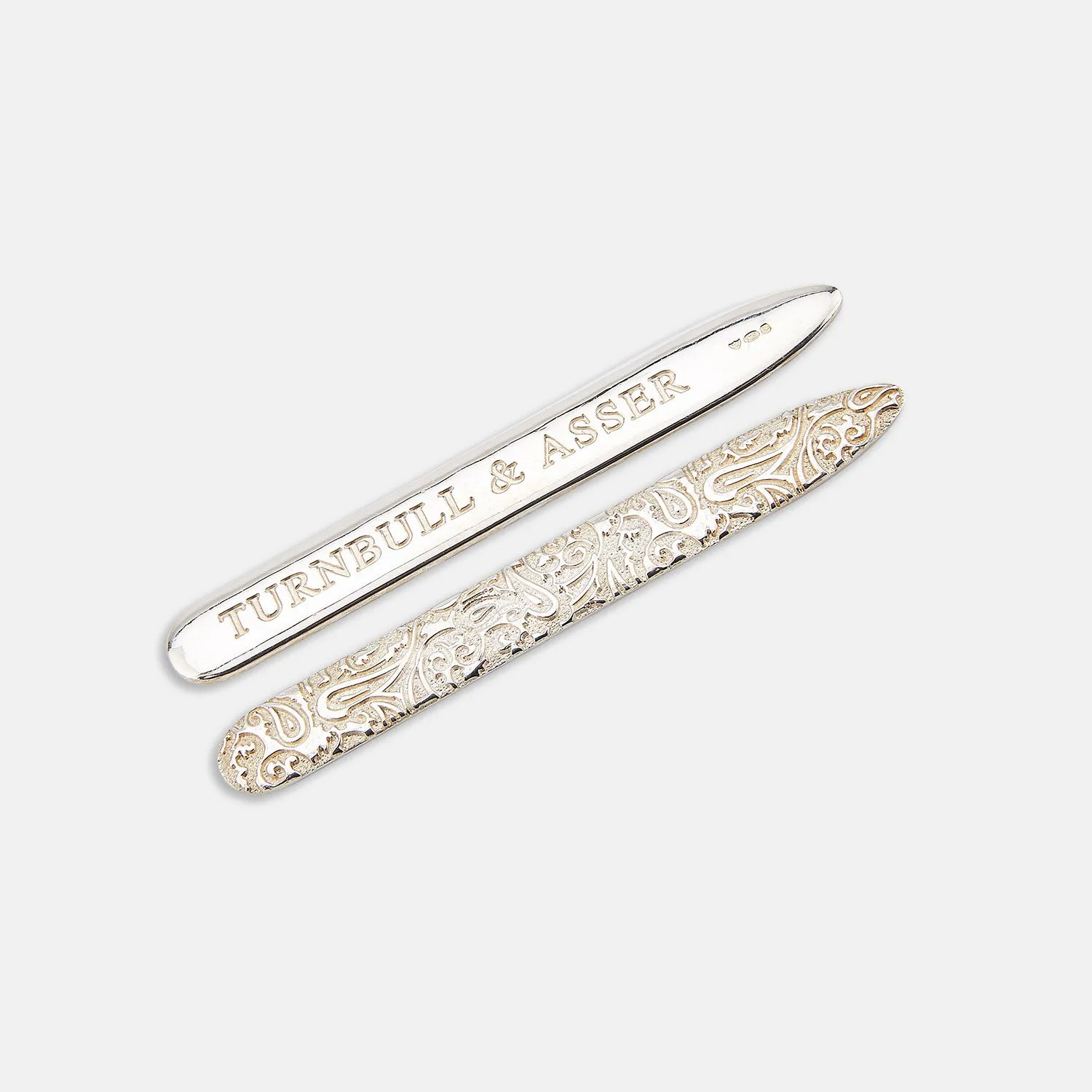 Sterling Silver Collar Stays sold by Turnbull & Asser