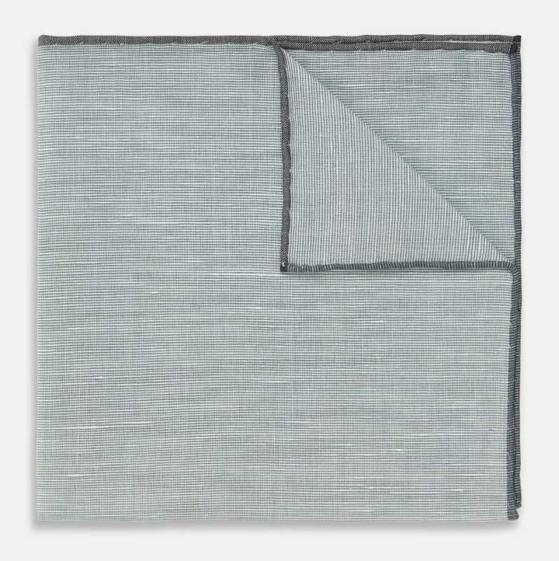 Green Cotton-Blend Handkerchief sold by Turnbull & Asser