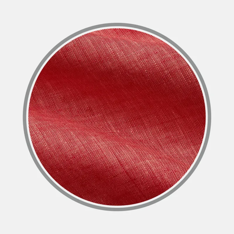 Pink Plain Linen Fabric sold by Turnbull & Asser