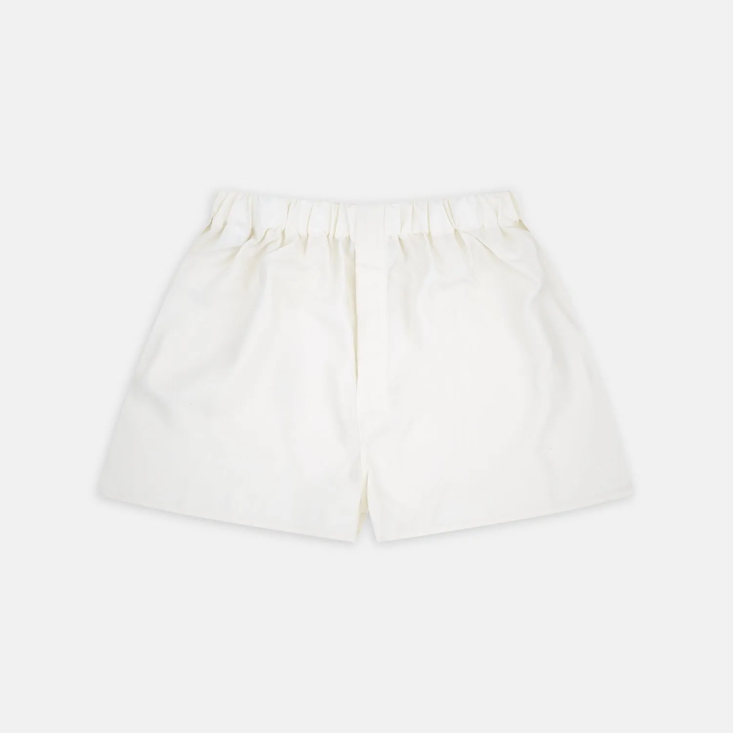 Cream Silk Boxer Shorts sold by Turnbull & Asser
