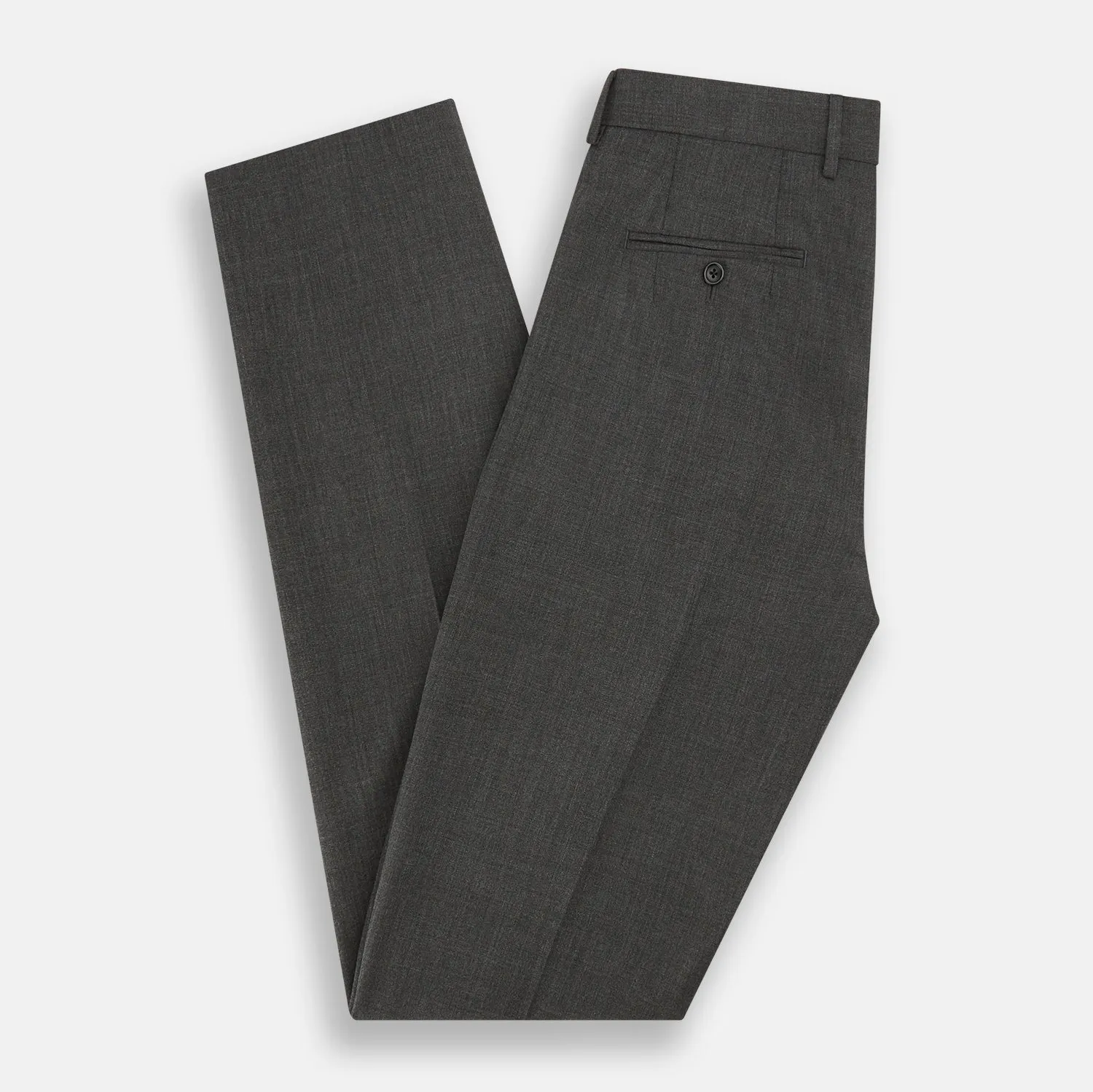 Charcoal Rupert Trousers sold by Turnbull & Asser product image thumbnail 5