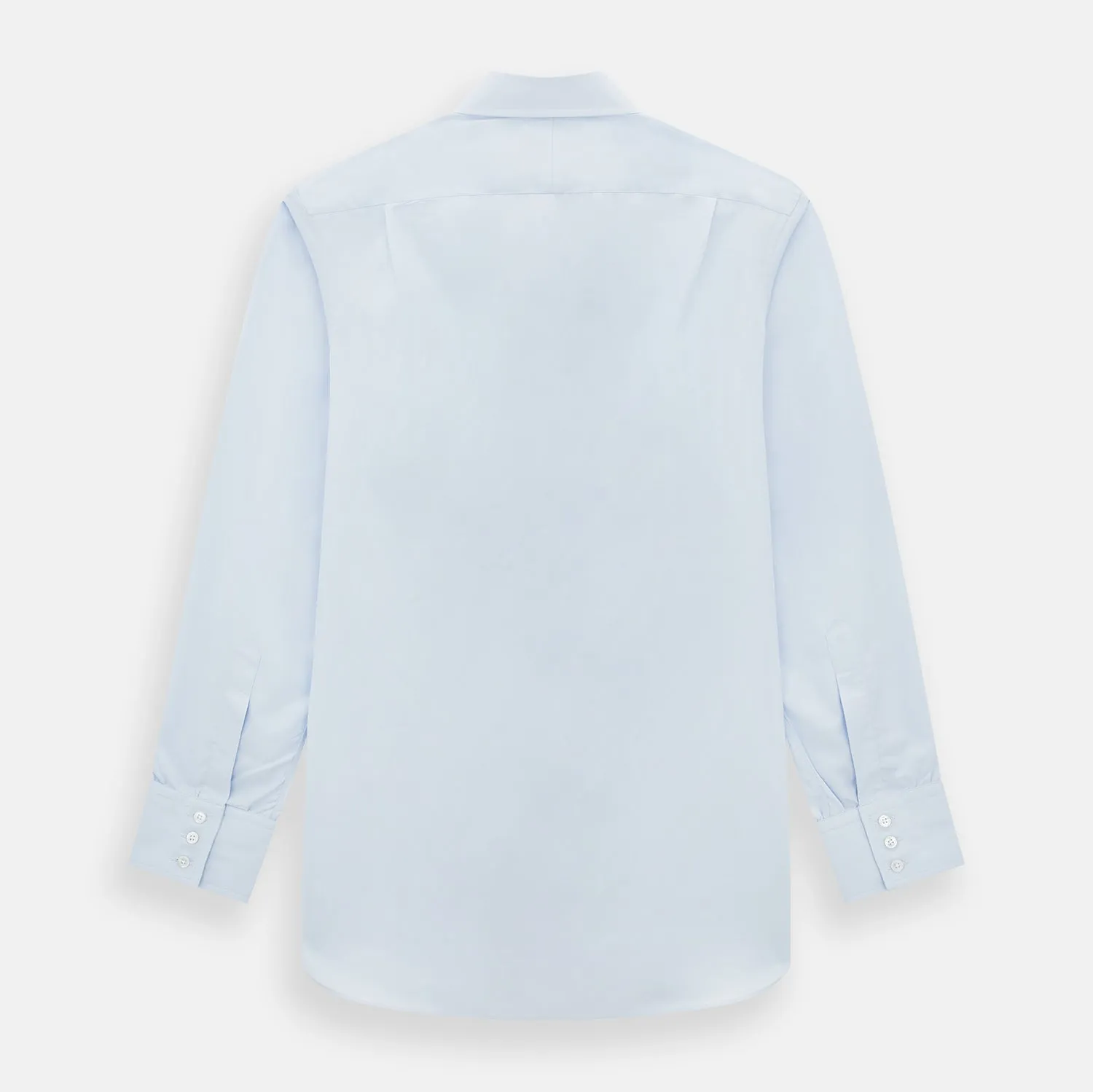 Pale Blue Cotton Regular Fit Mayfair Shirt sold by Turnbull & Asser product image thumbnail 3
