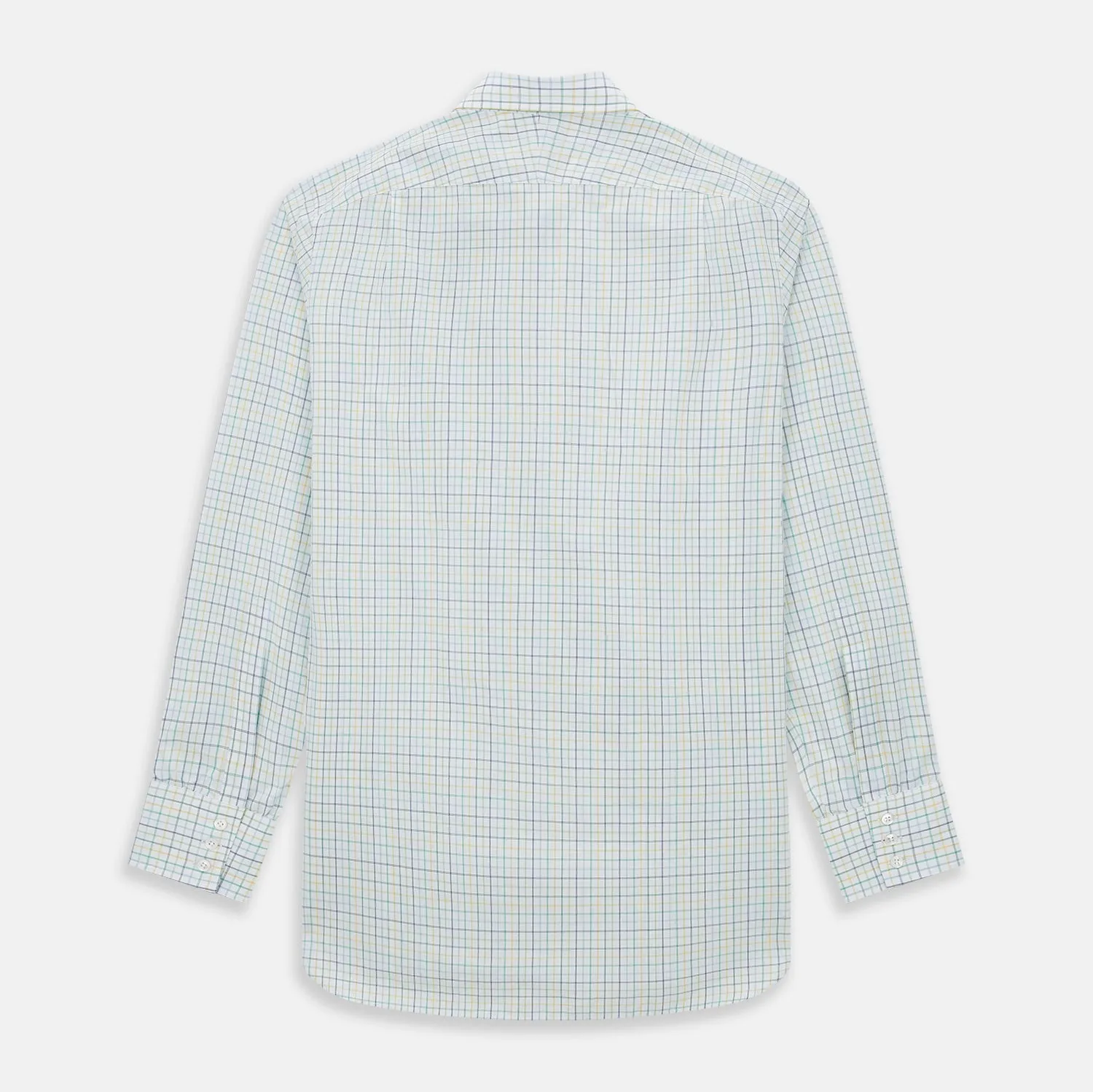 Multi Tone Double Grid Check Mayfair Shirt sold by Turnbull & Asser product image thumbnail 3