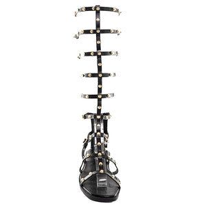 CanCun Tall Gladiator Flat Sandal Black sold by Two Lips product image thumbnail 4