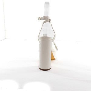 San Juan Ankle Wrap Chunky Platform White sold by Two Lips product image thumbnail 2