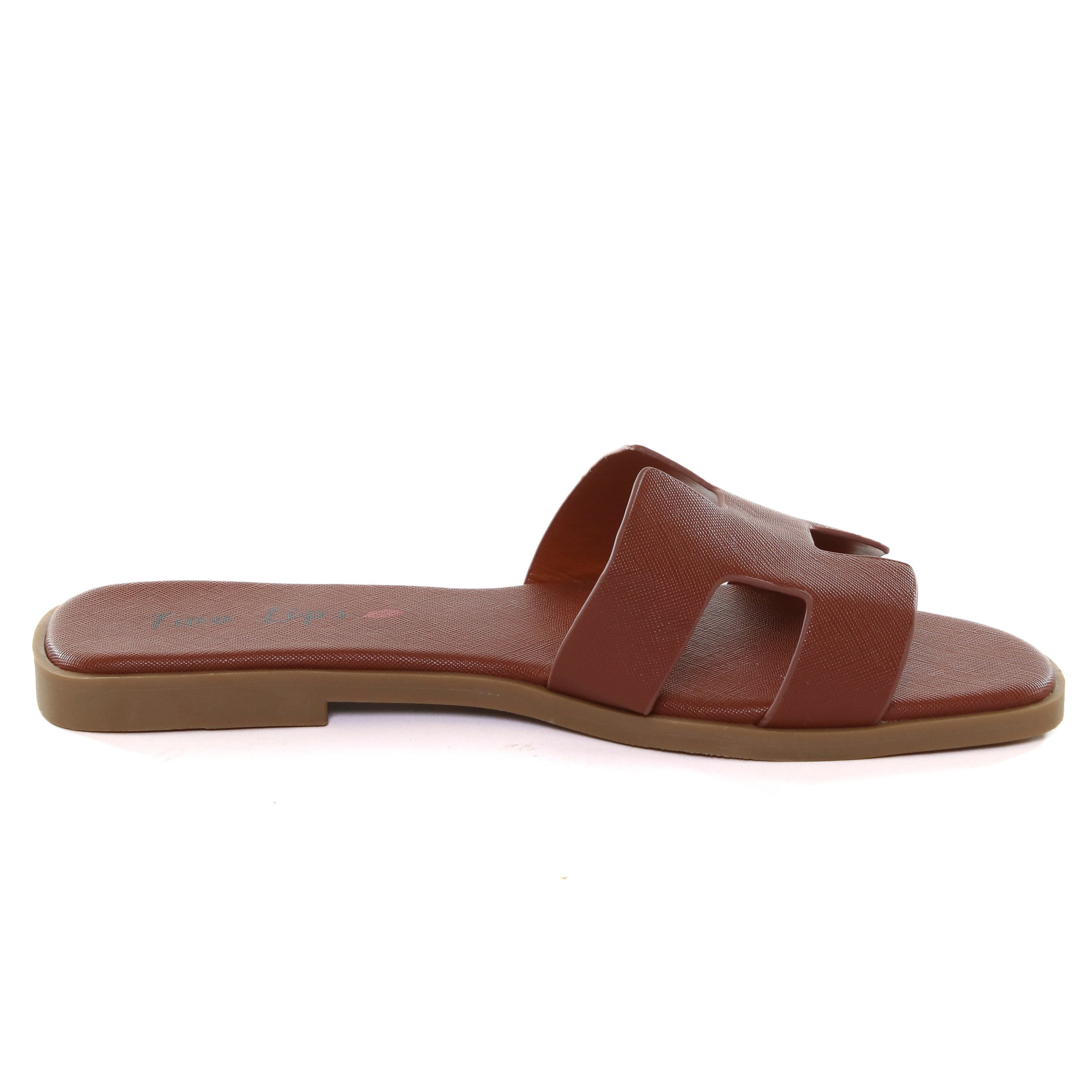 Brentwood Slide Sandal Tan sold by Two Lips product image thumbnail 3
