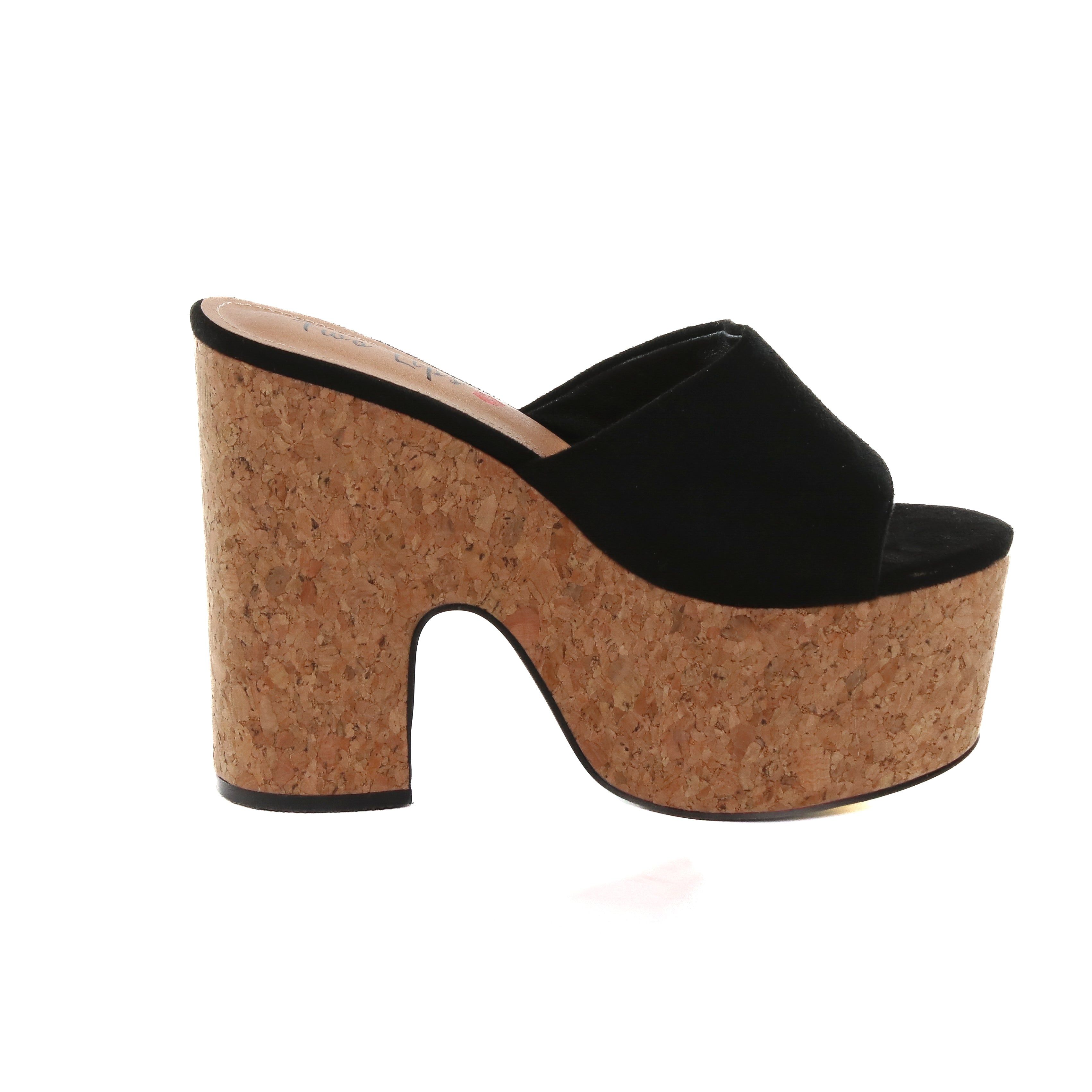 Miami Wedge Heel Sandal Black sold by Two Lips product image thumbnail 3
