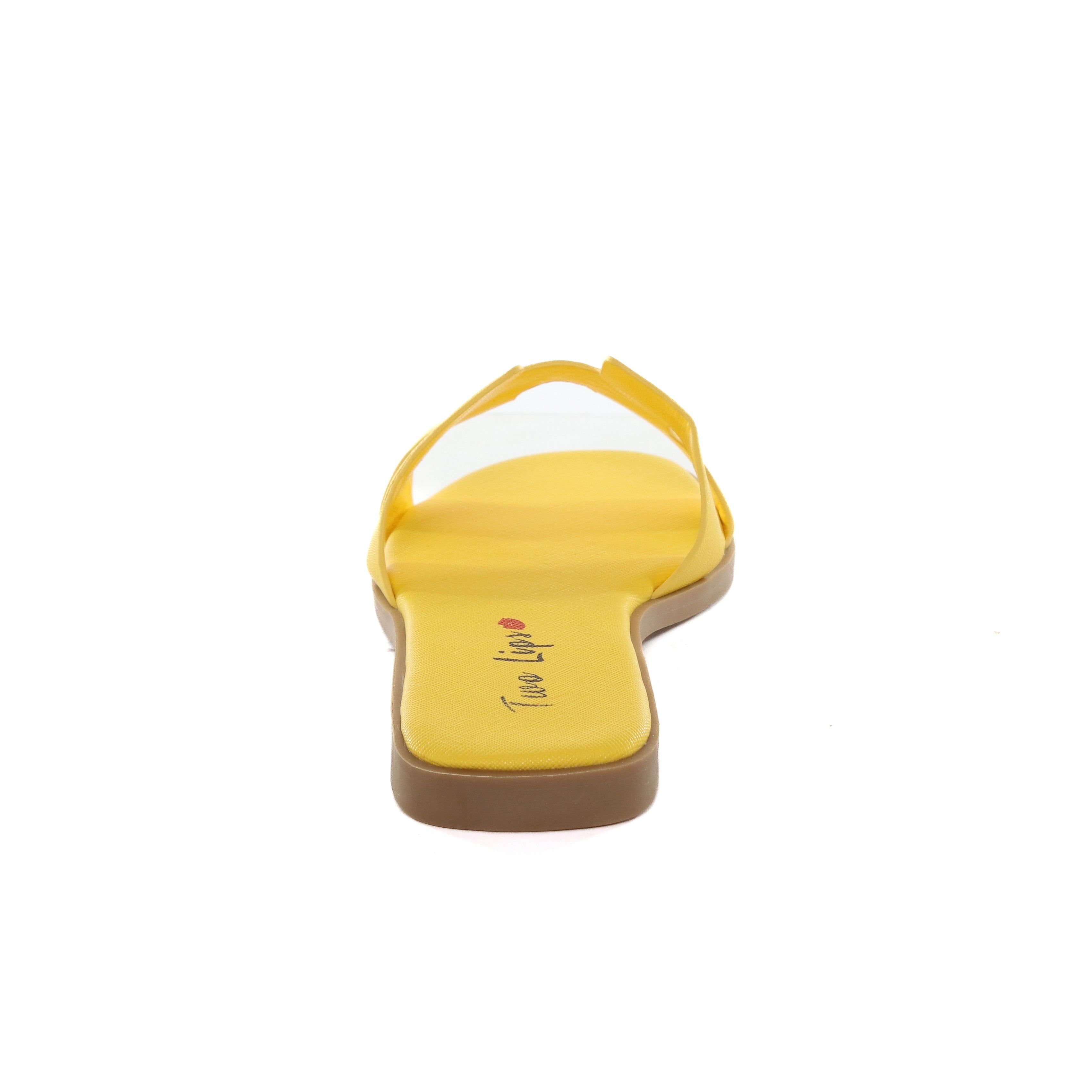 Brentwood Slide Sandal Yellow sold by Two Lips product image thumbnail 2