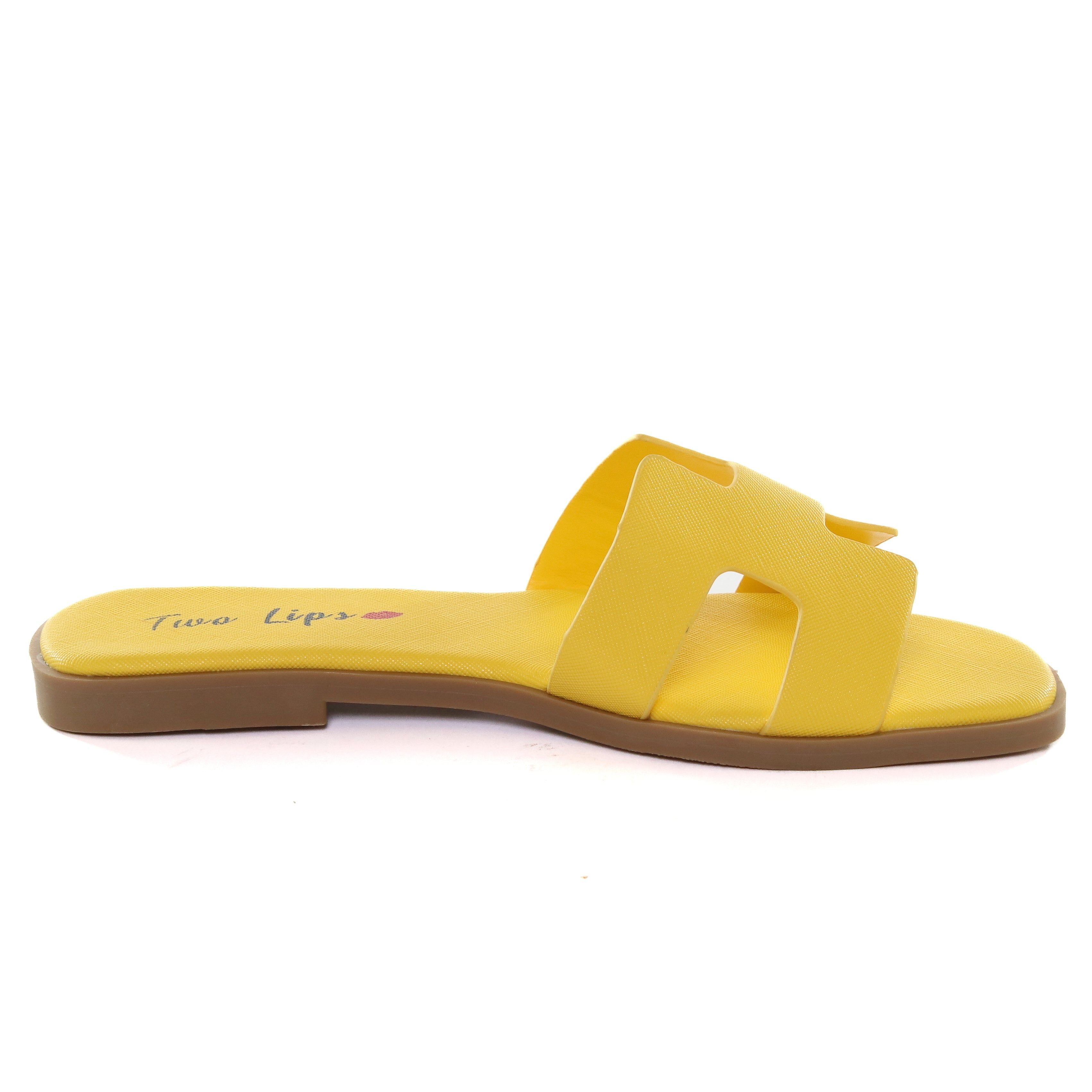 Brentwood Slide Sandal Yellow sold by Two Lips product image thumbnail 3