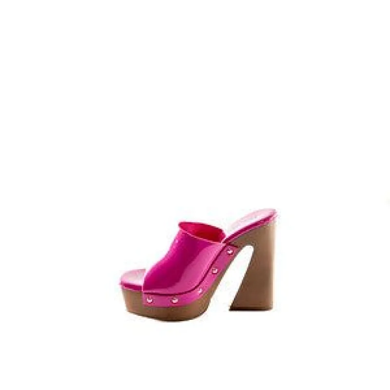 Venice Slip On Platform Pink sold by Two Lips
