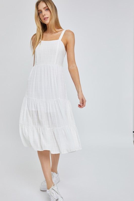 Jacquard Tiered Dress sold by U-NI-TY product image thumbnail 4