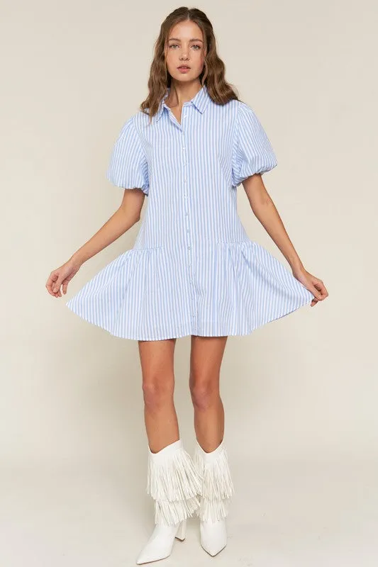 Stripe Mini Dress sold by U-NI-TY product image thumbnail 3