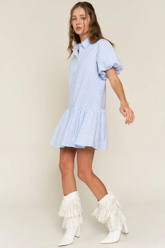 Stripe Mini Dress sold by U-NI-TY product image thumbnail 4