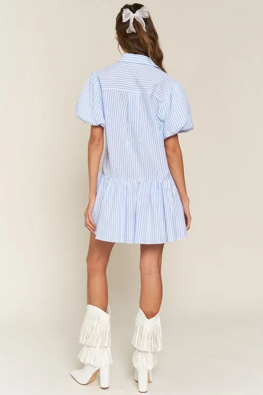 Stripe Mini Dress sold by U-NI-TY product image thumbnail 5