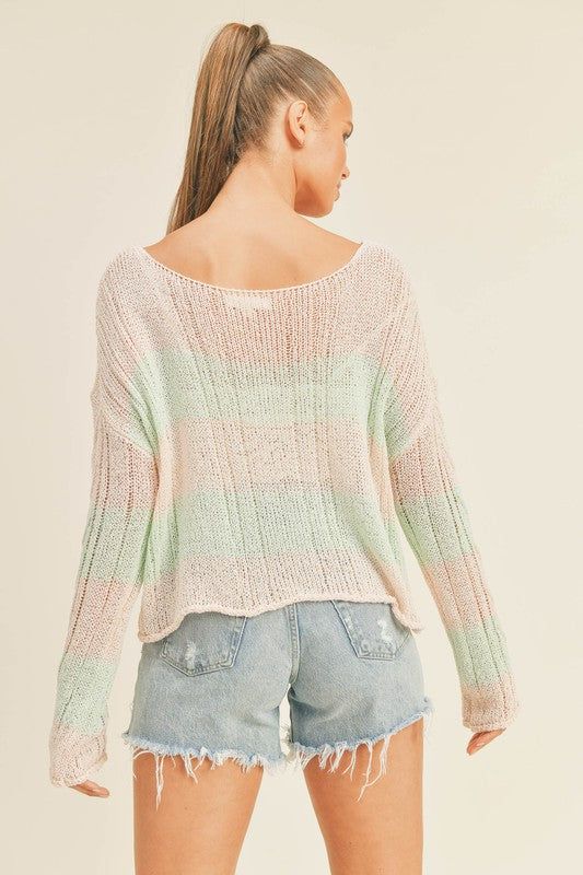 Stripe Sweater Top sold by U-NI-TY product image thumbnail 2