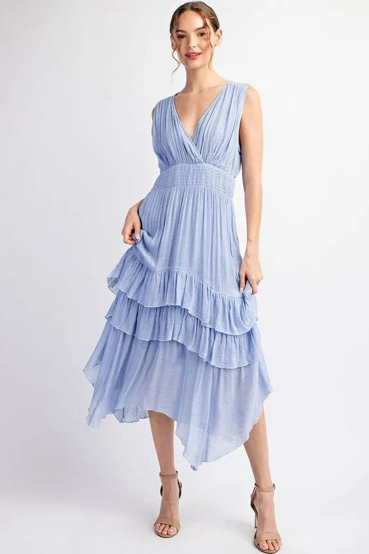 Ruffle Maxi Dress sold by U-NI-TY product image thumbnail 2