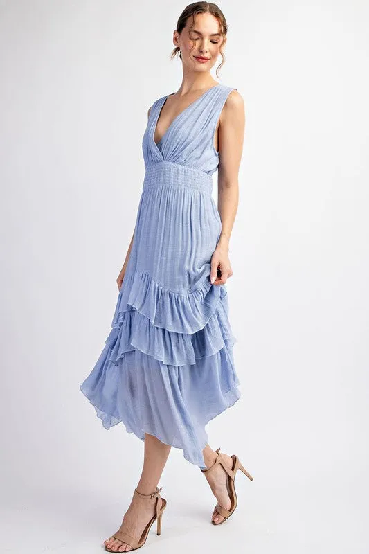 Ruffle Maxi Dress sold by U-NI-TY product image thumbnail 3