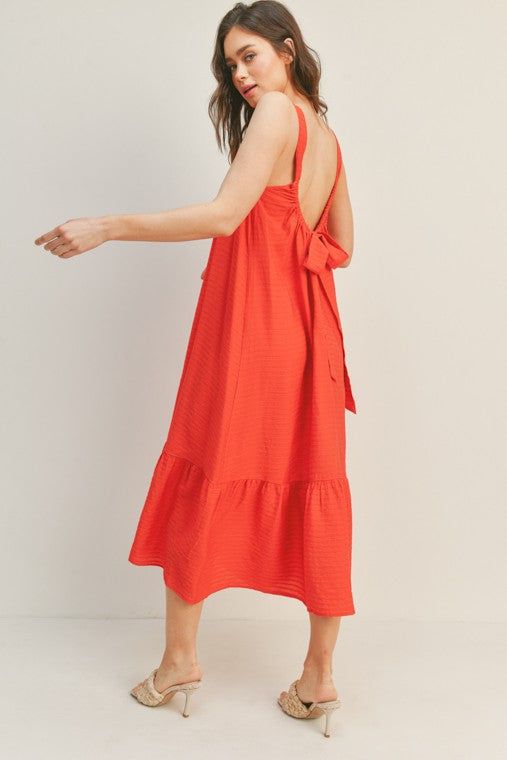 Back Tie Maxi Dress sold by U-NI-TY product image thumbnail 2