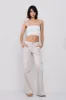 Mid Rise Slim Bootcut Cargo Pants sold by U-NI-TY