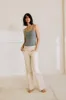 Mid Rise Slim Bootcut Cargo Pants sold by U-NI-TY