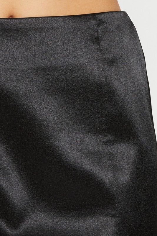 Satin Mini Skirt sold by U-NI-TY product image thumbnail 3