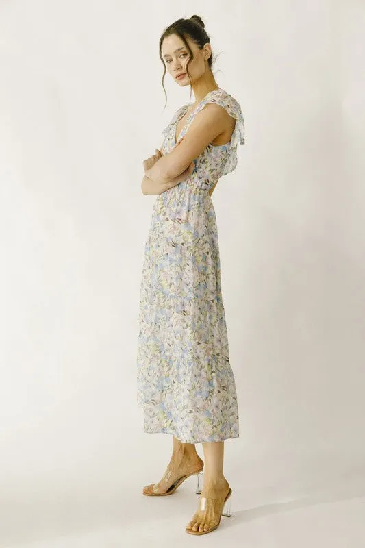 Floral Romantic Midi Dress sold by U-NI-TY product image thumbnail 3