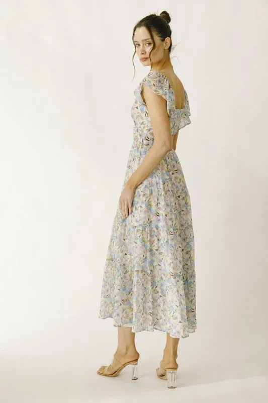 Floral Romantic Midi Dress sold by U-NI-TY product image thumbnail 5