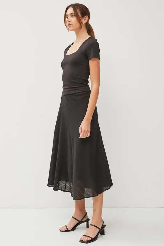 Basic Square Neck Short Sleeve Top sold by U-NI-TY product image thumbnail 3