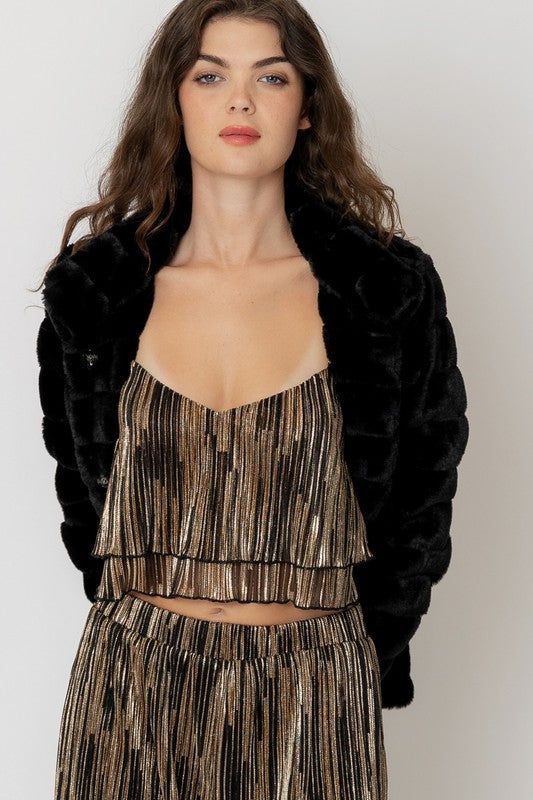 Faux Fur Jacket (2 Colours) sold by U-NI-TY product image thumbnail 5