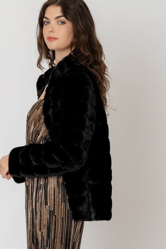 Faux Fur Jacket (2 Colours) sold by U-NI-TY product image thumbnail 3