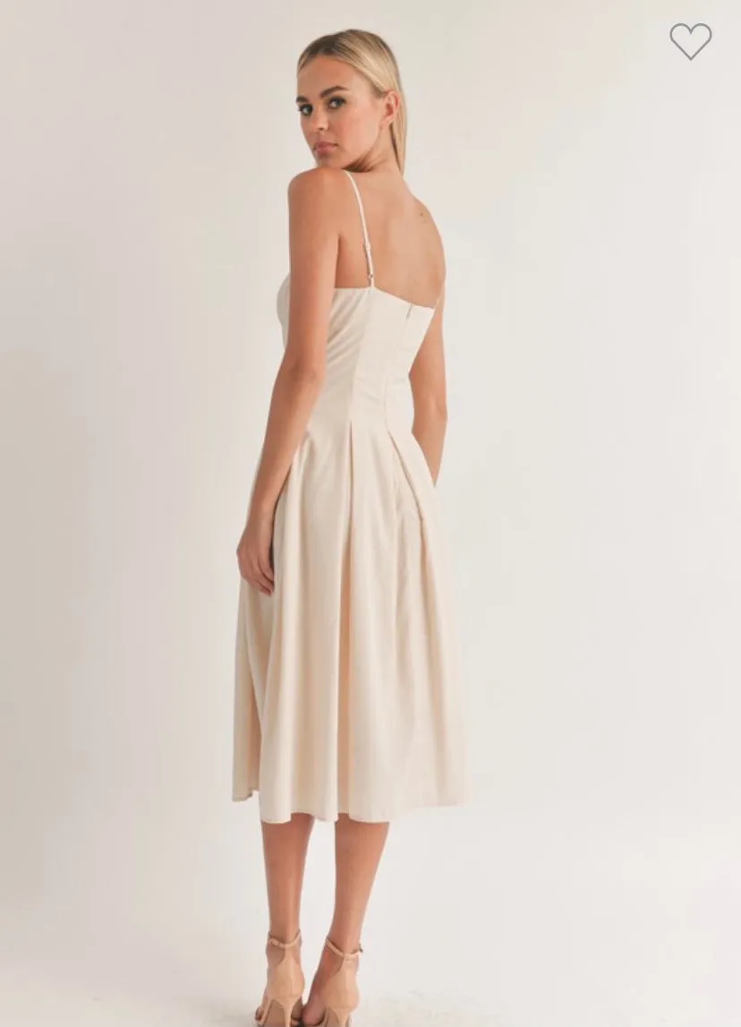 Sweetheart Neckline Flared Dress sold by U-NI-TY product image thumbnail 2